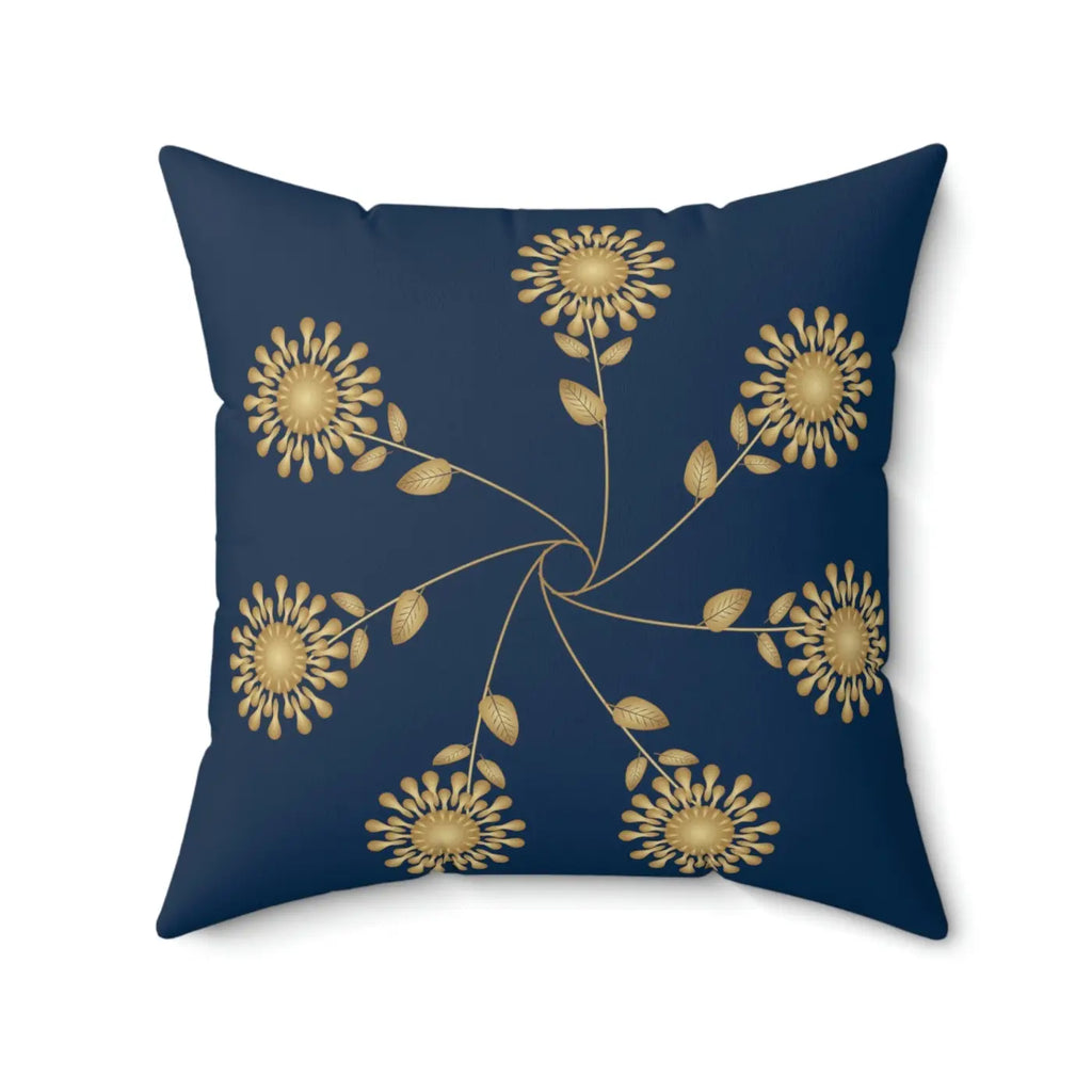 Polyester Square Pillow - Bold Abstract Pattern - DipaliZ