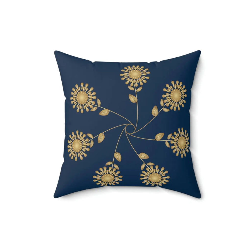Polyester Square Pillow - Bold Abstract Pattern - DipaliZ