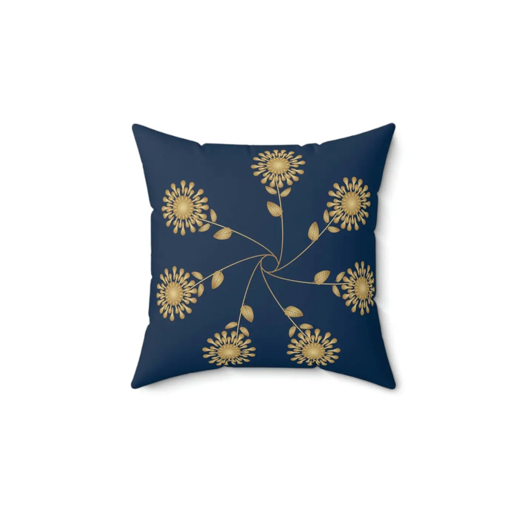 Polyester Square Pillow - Bold Abstract Pattern - DipaliZ