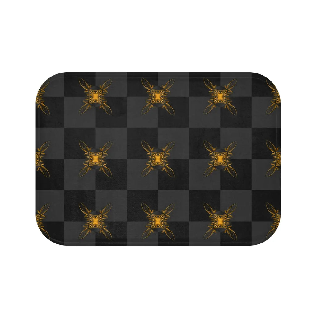 Bath Mat - Abstract Pattern Eco-Friendly Design - DipaliZ