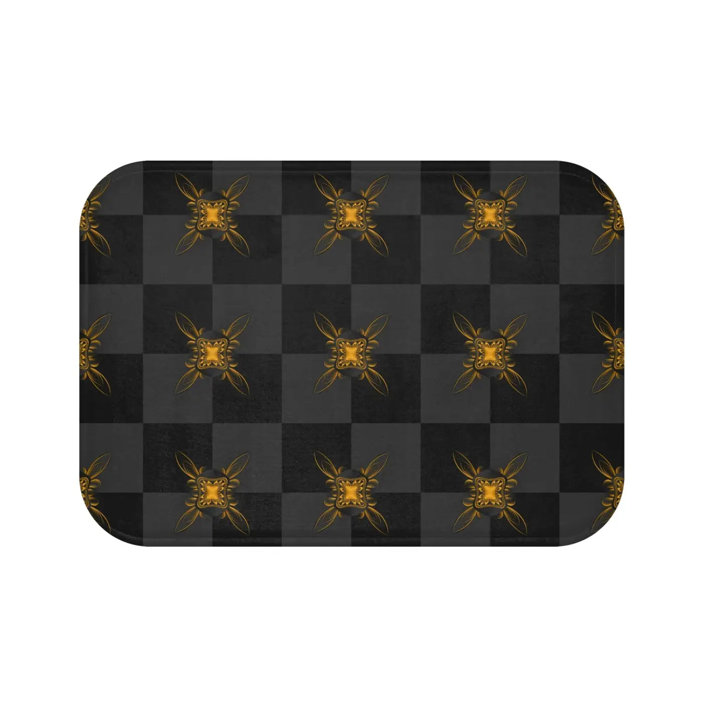Bath Mat - Abstract Pattern Eco-Friendly Design - DipaliZ