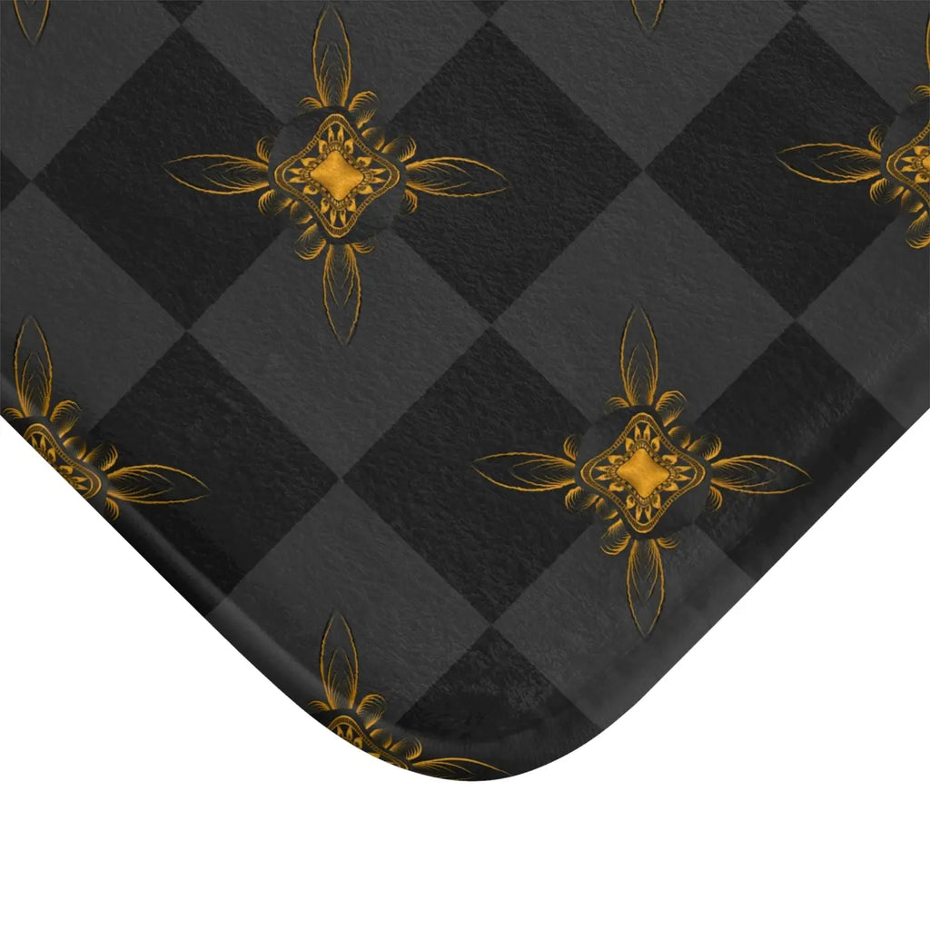 Bath Mat - Abstract Pattern Eco-Friendly Design - DipaliZ