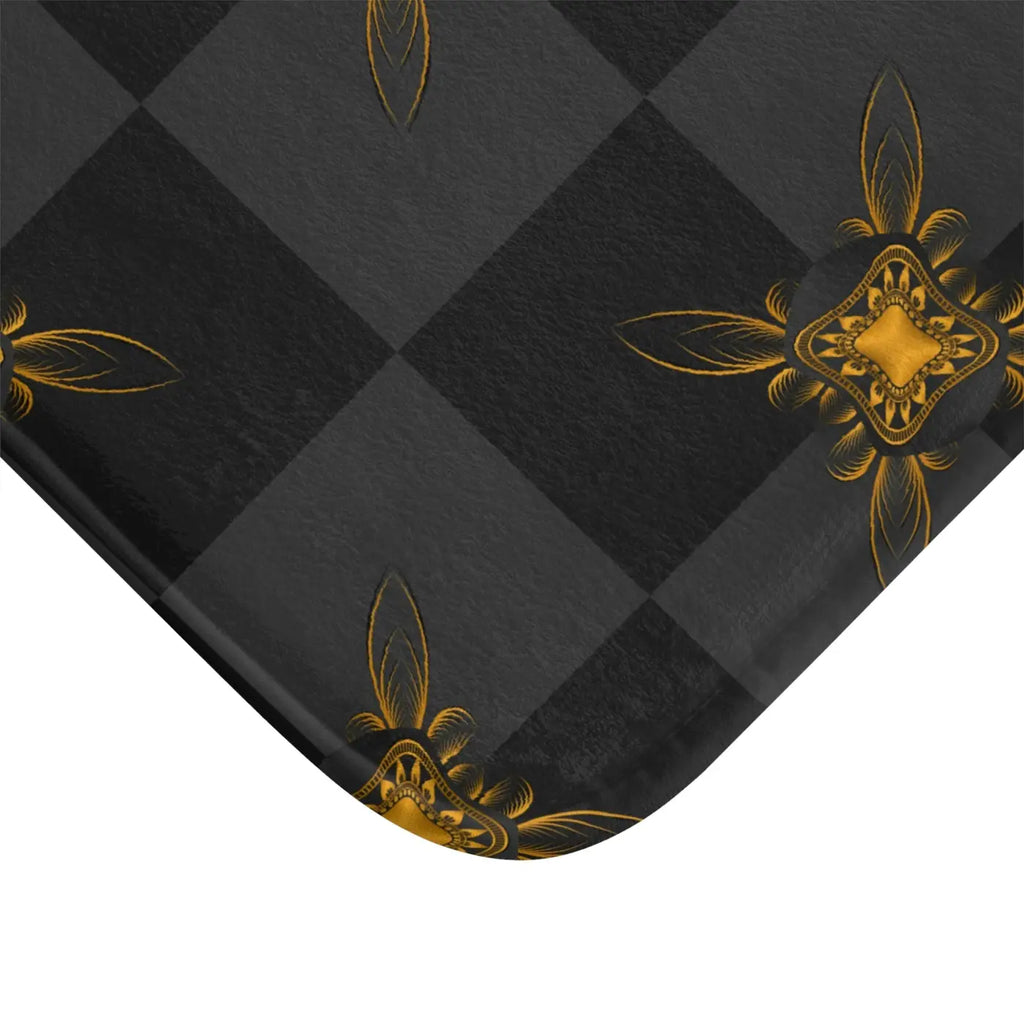 Bath Mat - Abstract Pattern Eco-Friendly Design - DipaliZ