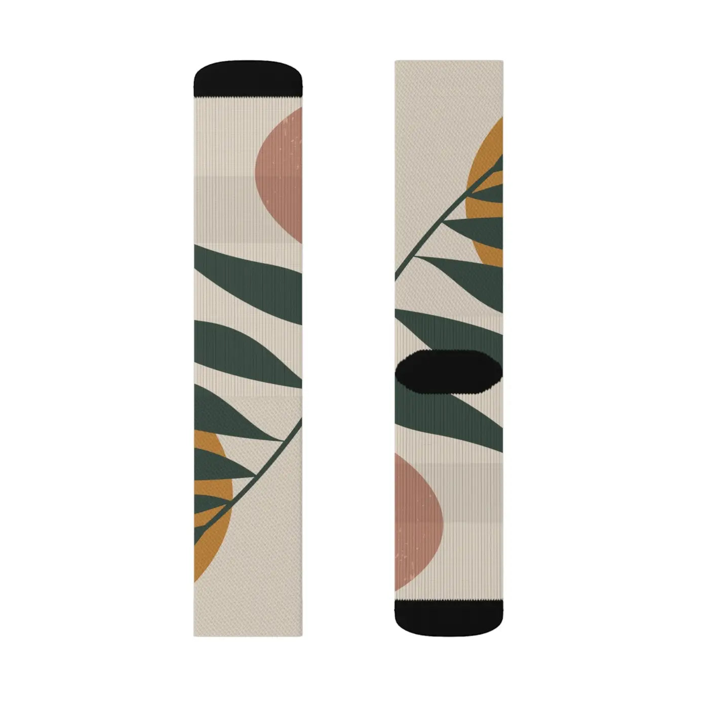 Abstract Pattern Sublimation Socks - Polyester Comfort - DipaliZ