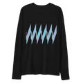 Long Sleeve T-Shirt - Abstract Pattern Cotton Tee - DipaliZ