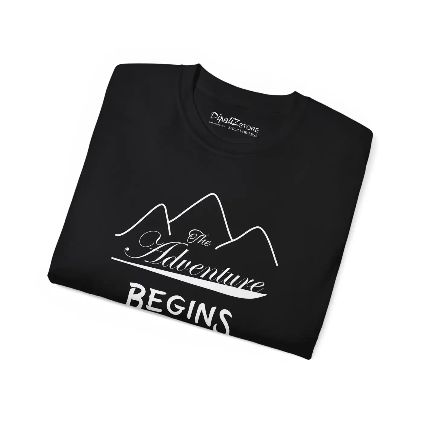 The Adventure Begins T-Shirt - Eco-Friendly Gifts - DipaliZ