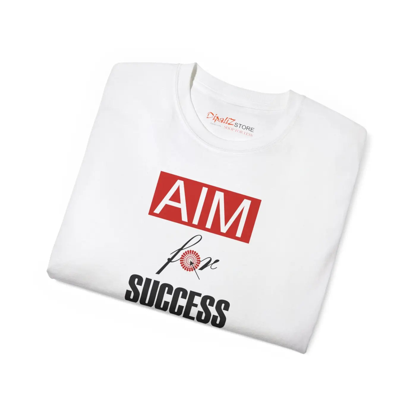 Eco-Friendly T-Shirt - Aim For Success Sustainable Style - DipaliZ