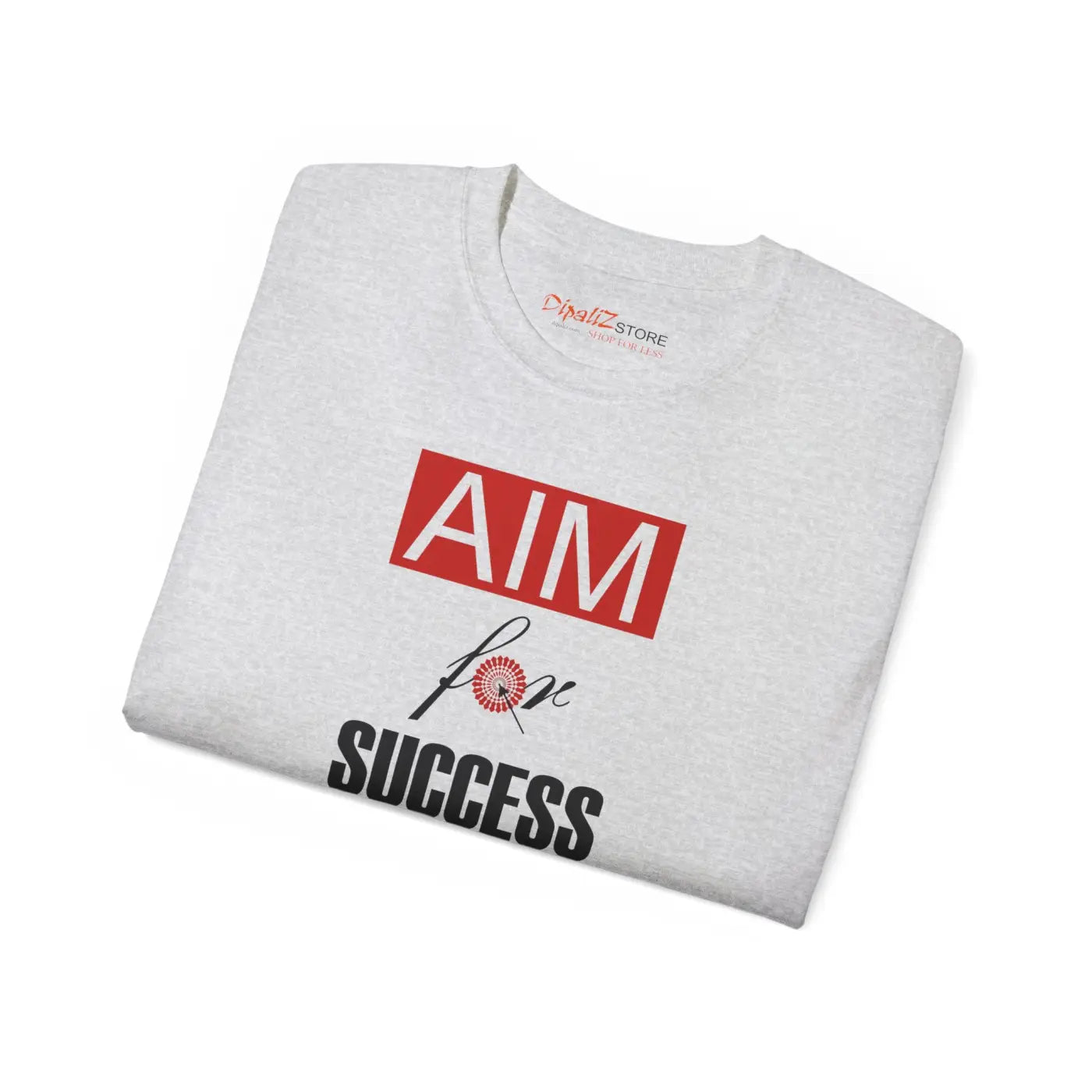 Eco-Friendly T-Shirt - Aim For Success Sustainable Style - DipaliZ