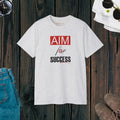 Eco-Friendly T-Shirt - Aim For Success Sustainable Style - DipaliZ