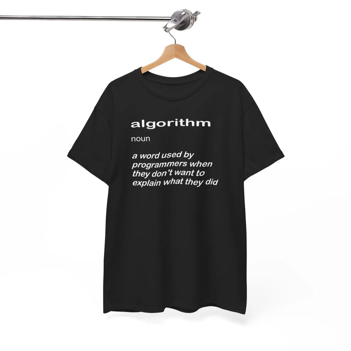 Programming Shirt - Algorithm Definition Deluxe Tee - DipaliZ