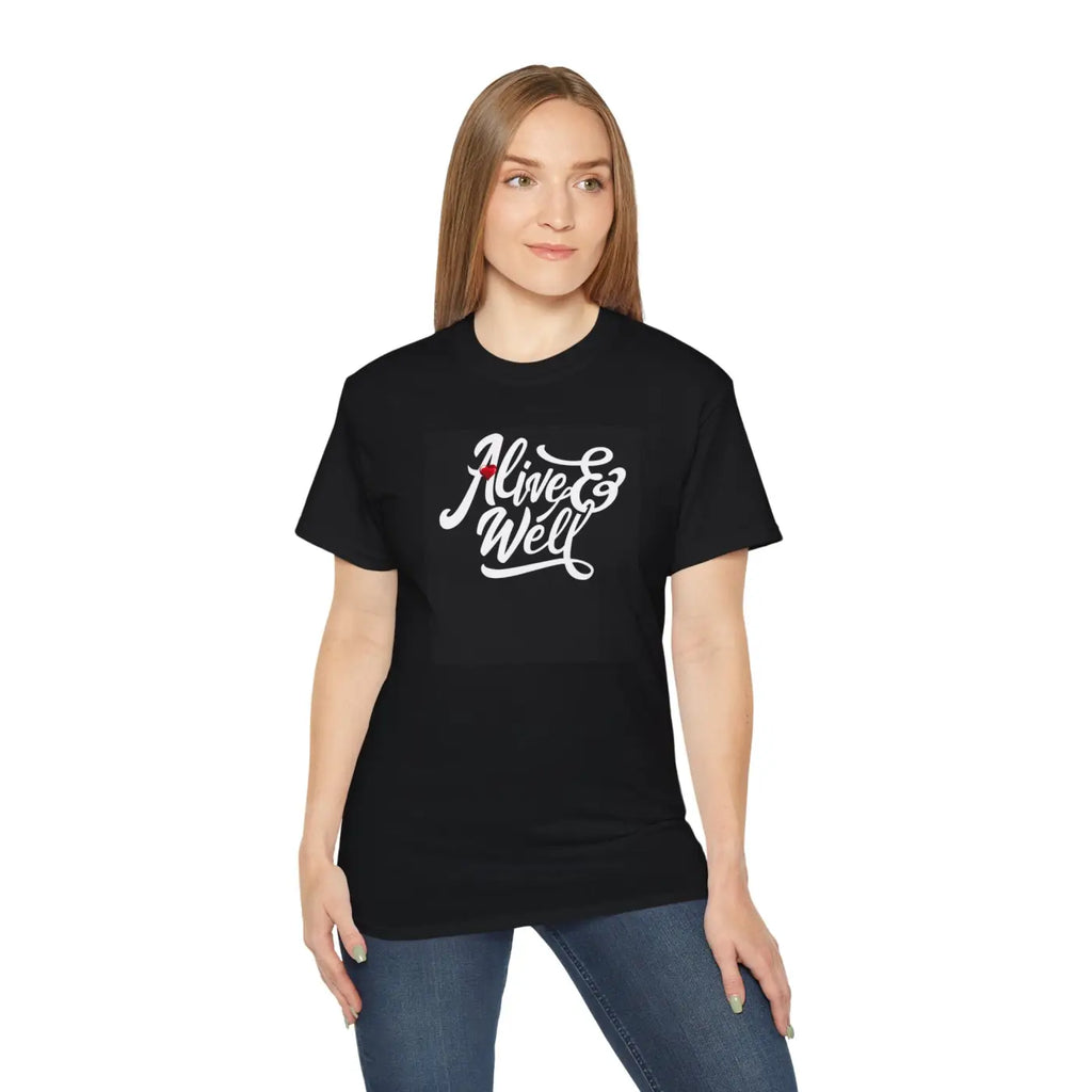 Eco-Friendly T-Shirt - Alive and Well Everyday Style - DipaliZ