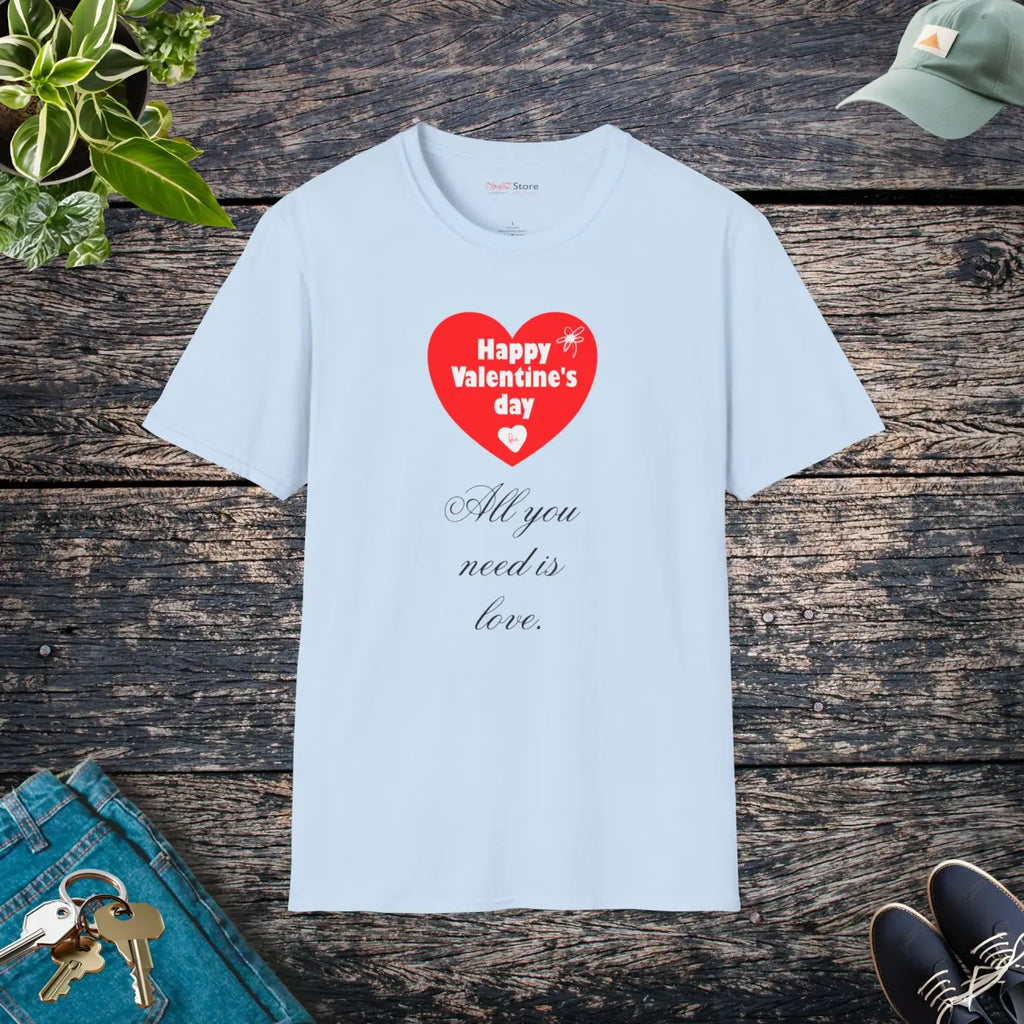 All You Need Is Love Tee - Softstyle Valentine's Day - DipaliZ