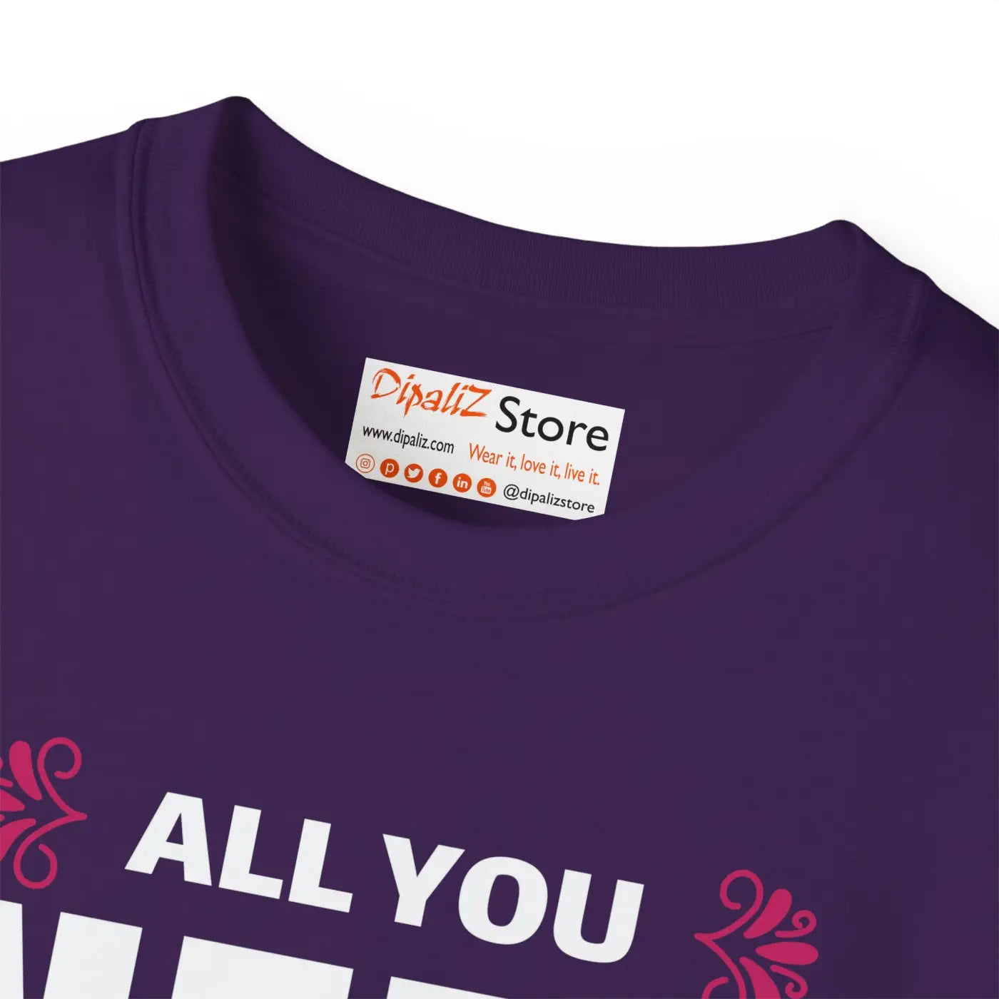 All You Need Is Love Tee - Eco-Friendly Gifts - DipaliZ