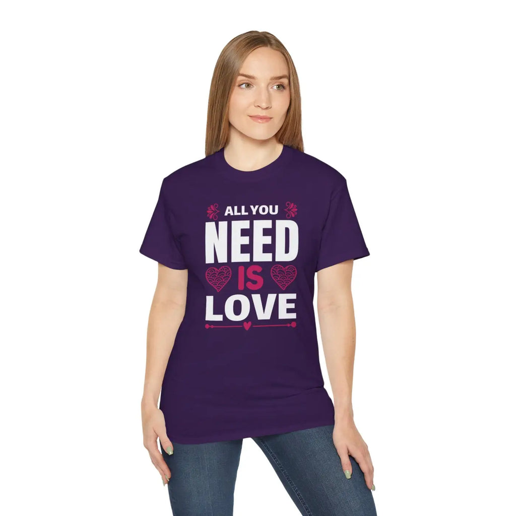 All You Need Is Love Tee - Eco-Friendly Gifts - DipaliZ