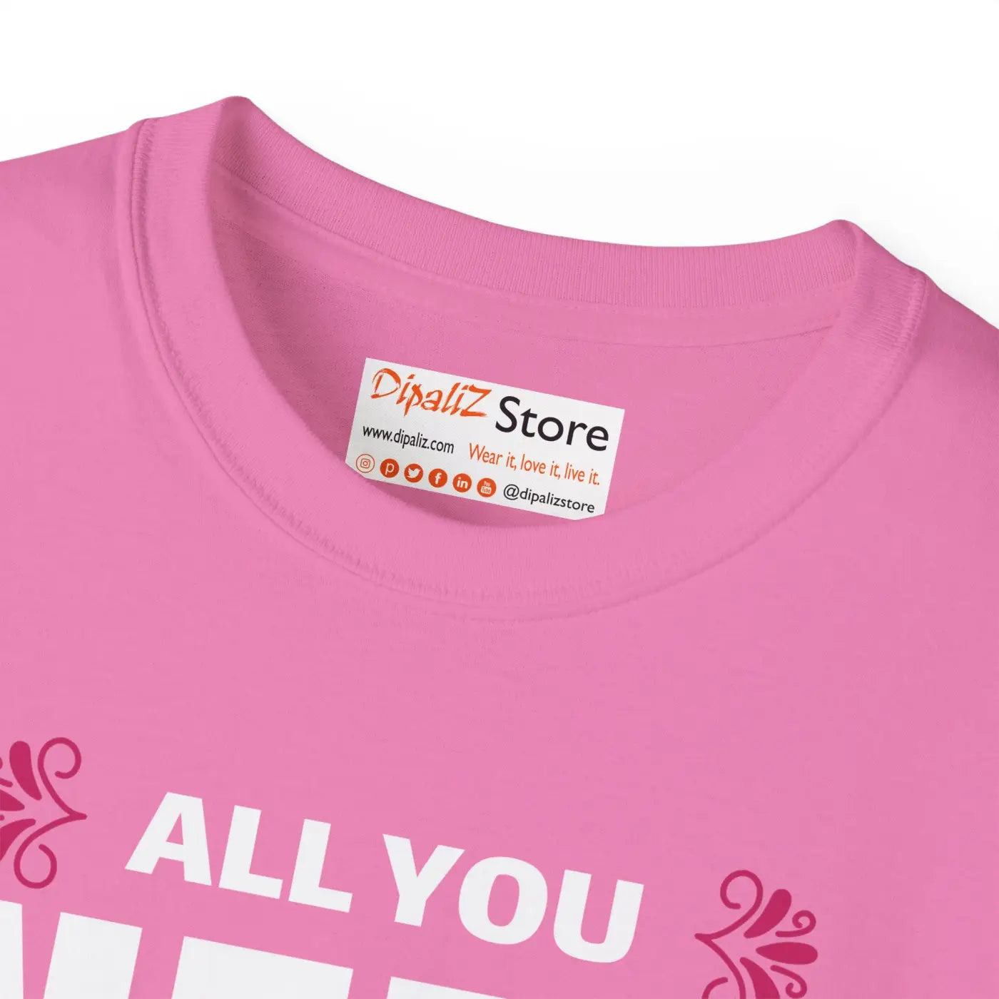 All You Need Is Love Tee - Eco-Friendly Gifts - DipaliZ