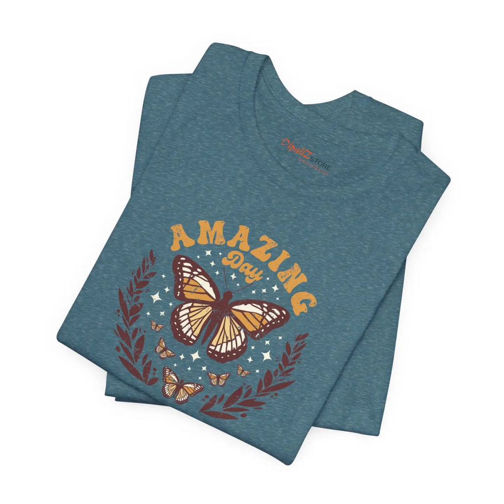 Butterfly T-Shirt - Unisex Jersey Short Sleeve - DipaliZ