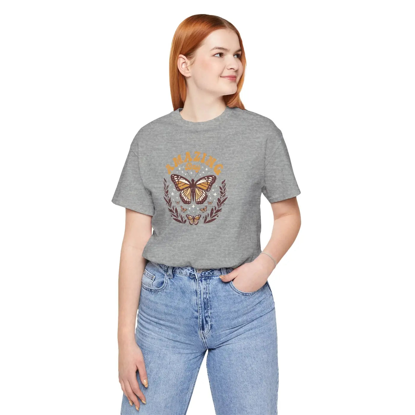 Butterfly T-Shirt - Unisex Jersey Short Sleeve - DipaliZ