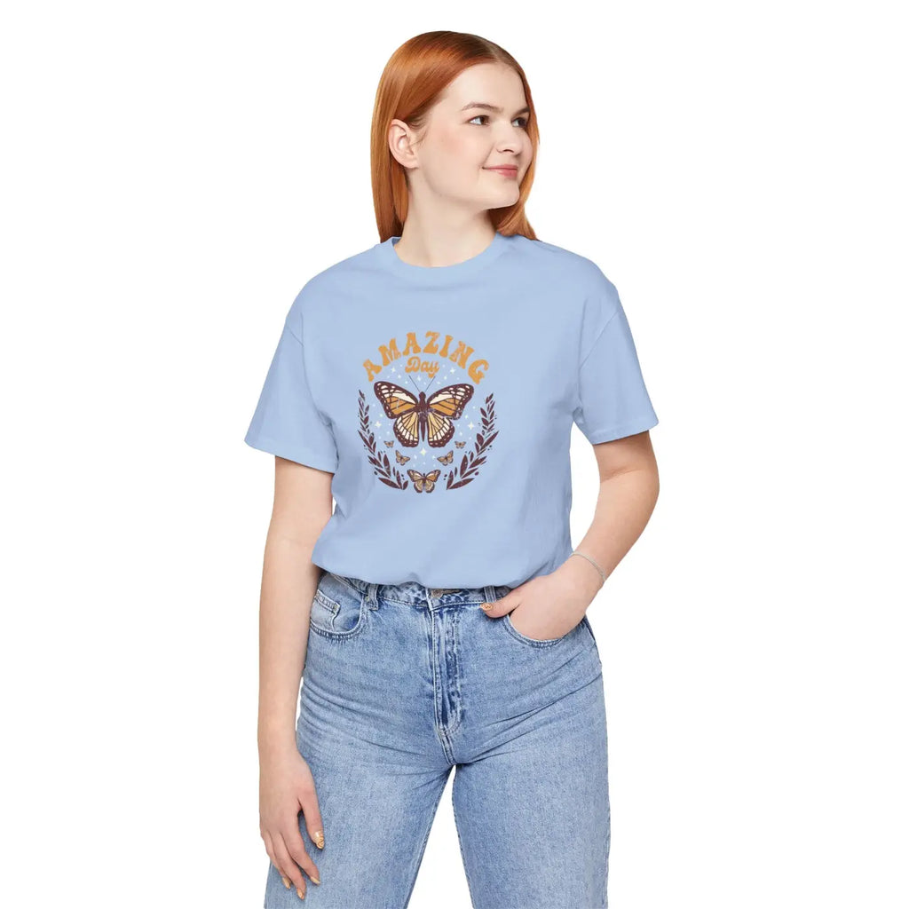 Butterfly T-Shirt - Unisex Jersey Short Sleeve - DipaliZ