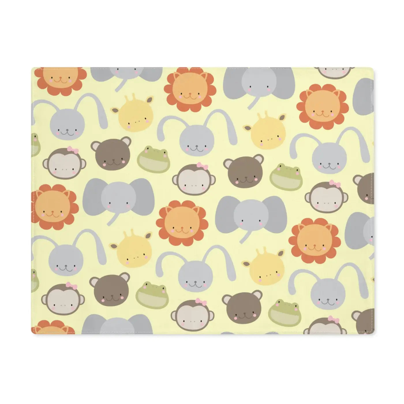 Wild Animals Placemat - Colorful Dining Fun - DipaliZ