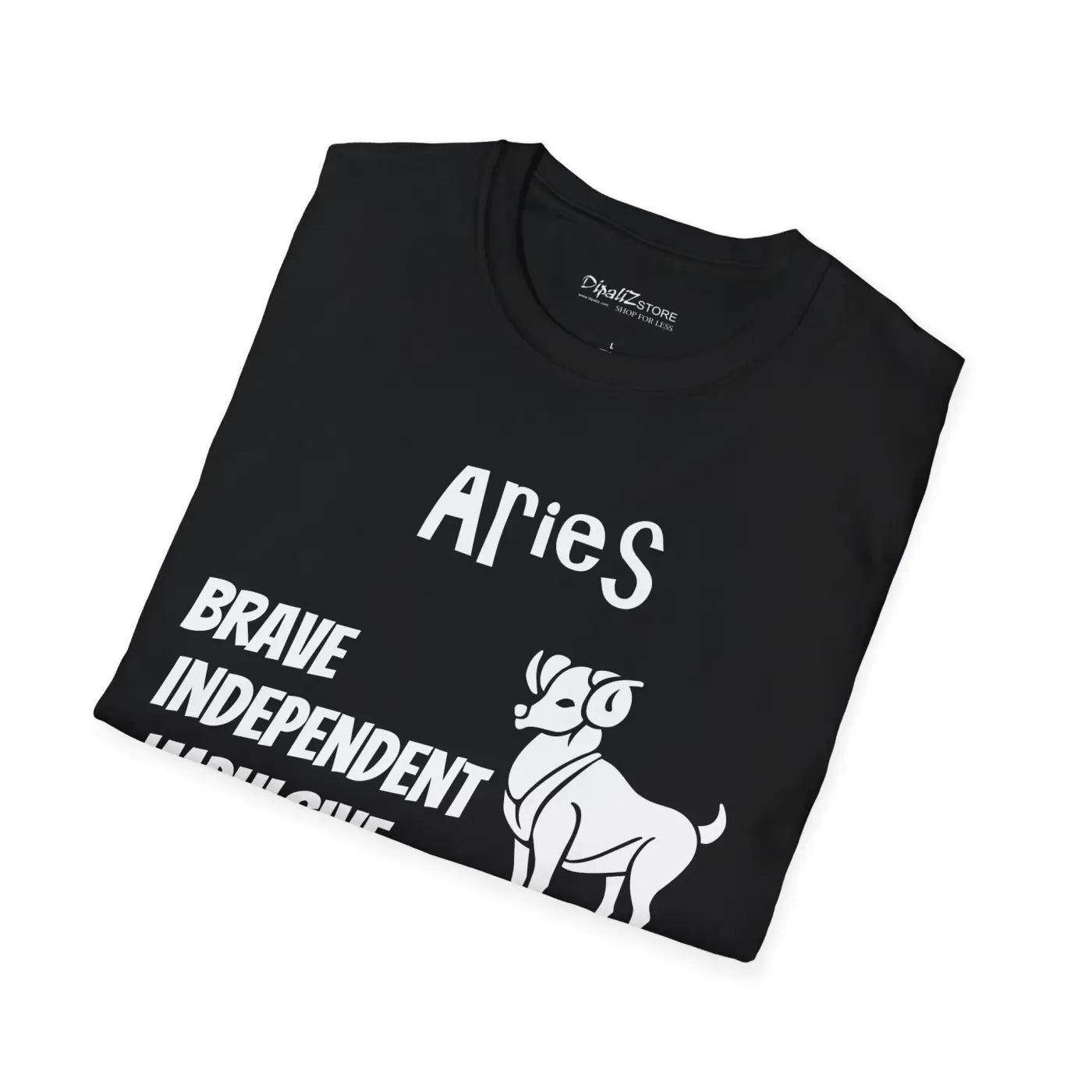 Aries Zodiac Sign Tee - Trailblazer Spirit Design - DipaliZ