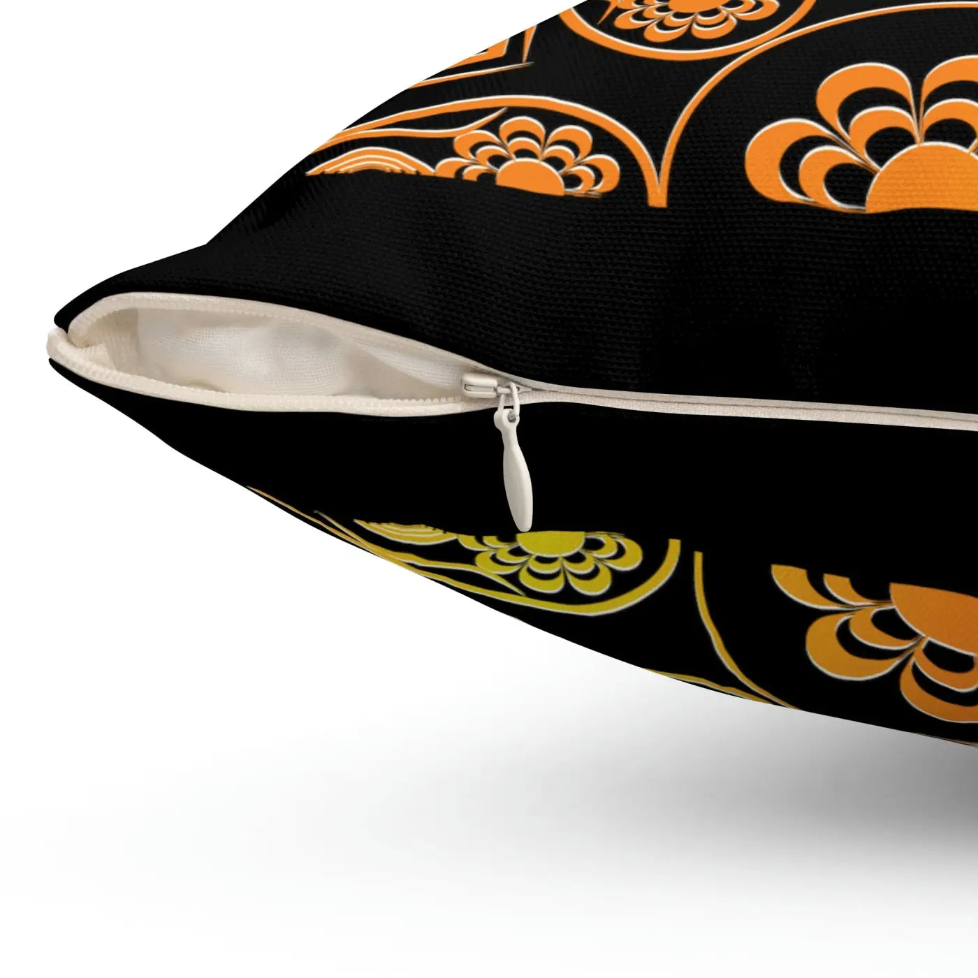 Mandala Pattern Polyester Square Pillow - Aum Design - DipaliZ