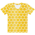 Bee Hive Pattern T-Shirt - Bold Comfort Tee - DipaliZ