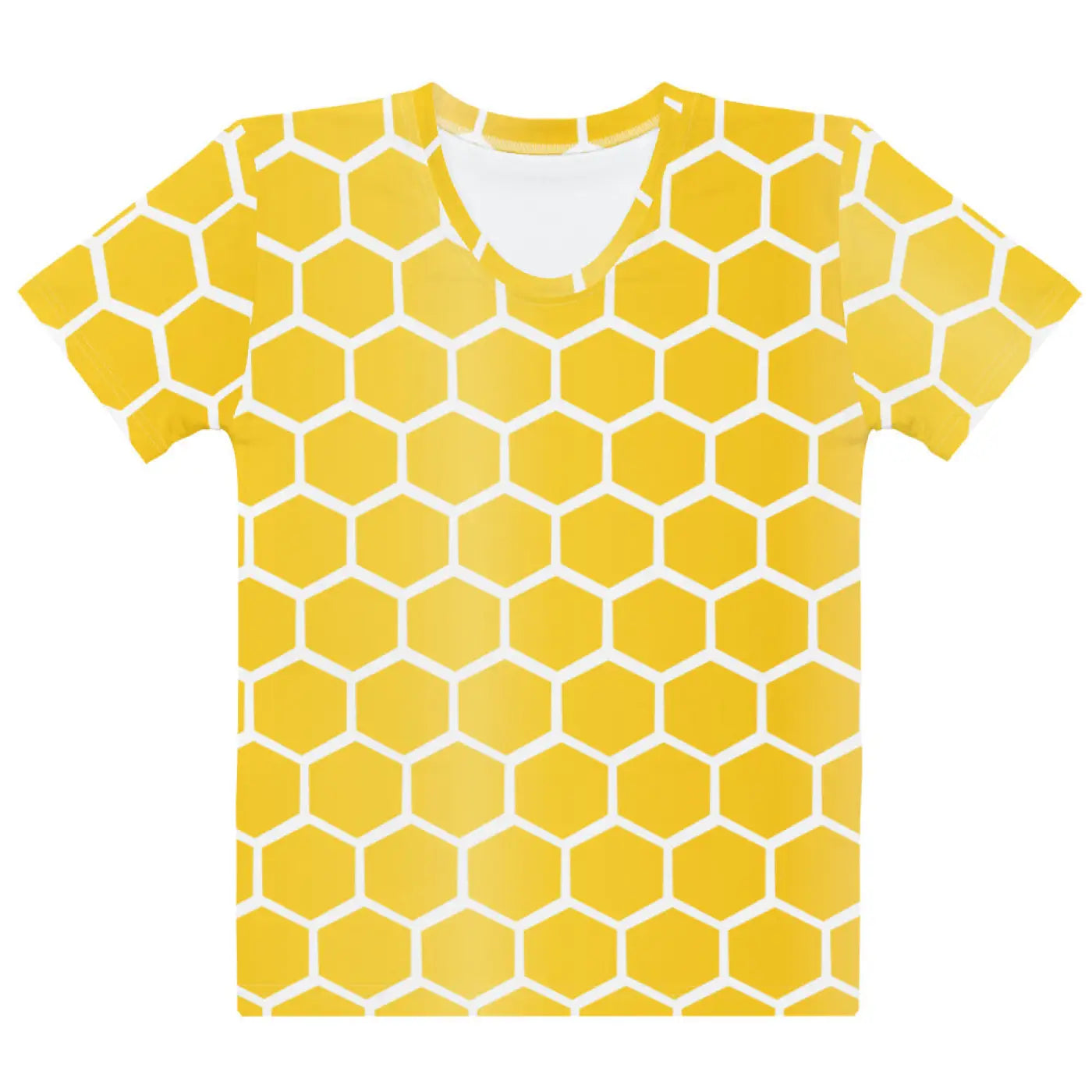 Bee Hive Pattern T-Shirt - Bold Comfort Tee - DipaliZ