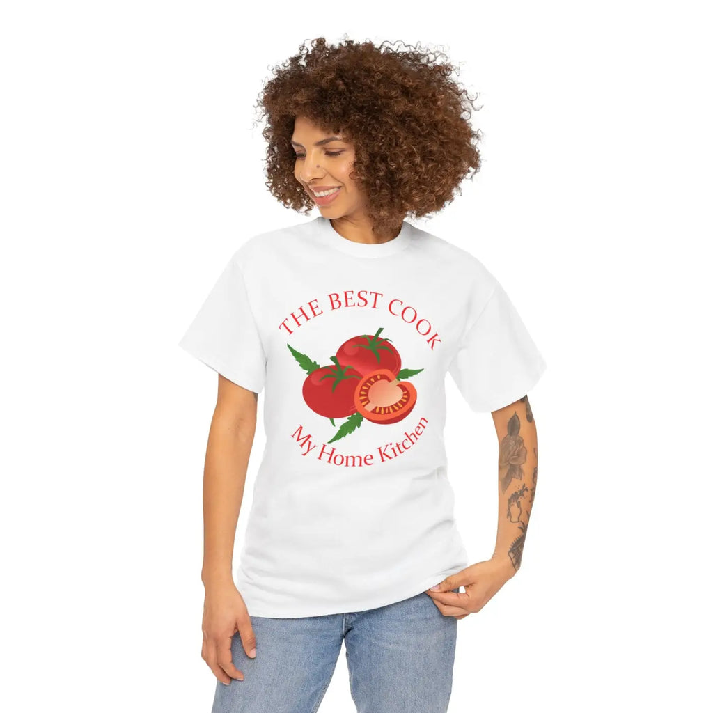 The Best Cook T-Shirt - Unisex Heavy Cotton Tee - DipaliZ