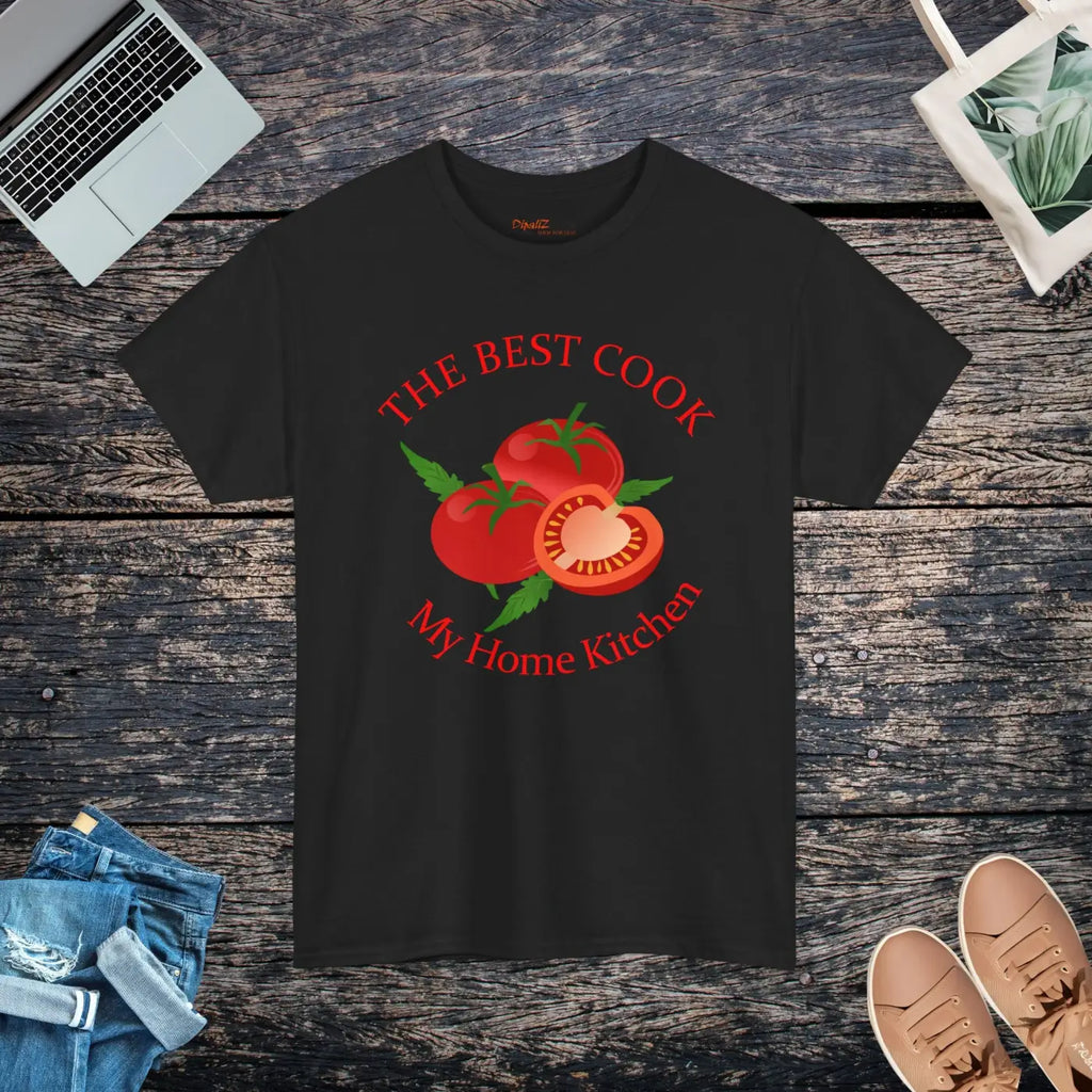 The Best Cook T-Shirt - Unisex Heavy Cotton Tee - DipaliZ