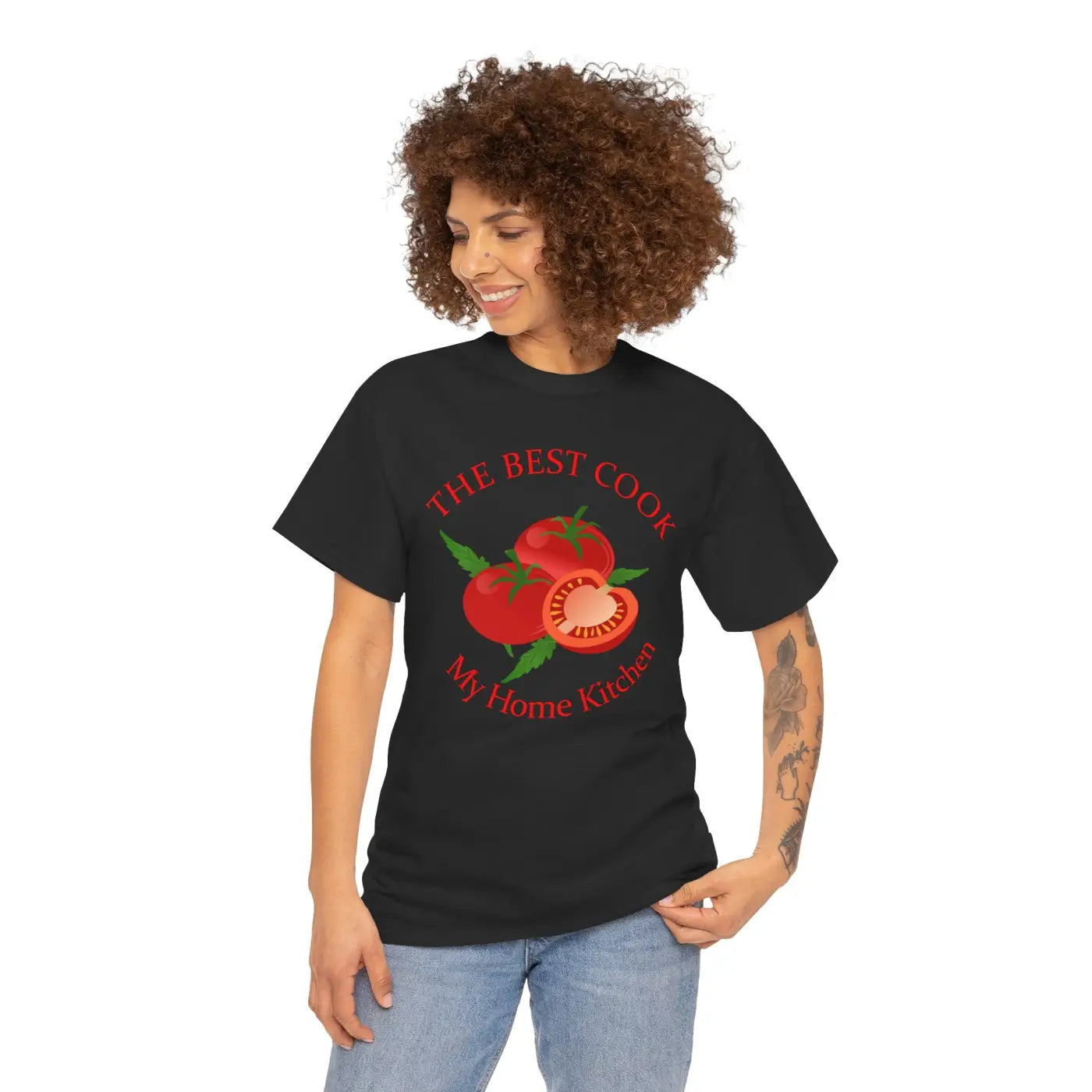 The Best Cook T-Shirt - Unisex Heavy Cotton Tee - DipaliZ