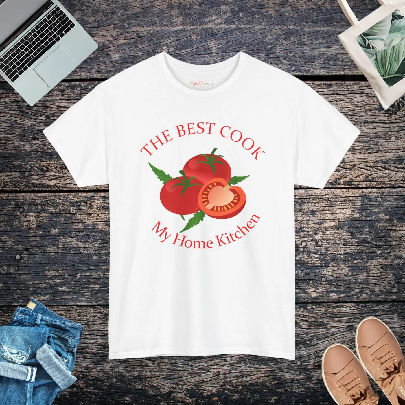 The Best Cook T-Shirt - Unisex Heavy Cotton Tee - DipaliZ