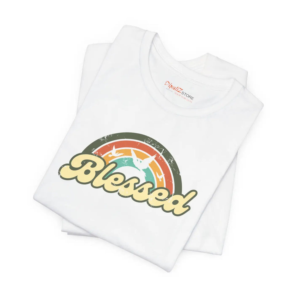 Blessed Christian T-Shirt - Soft Unisex Jersey Tee - DipaliZ