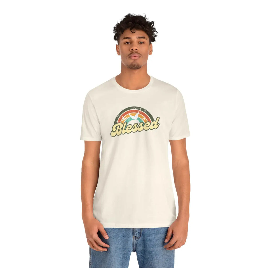 Blessed Christian T-Shirt - Soft Unisex Jersey Tee - DipaliZ