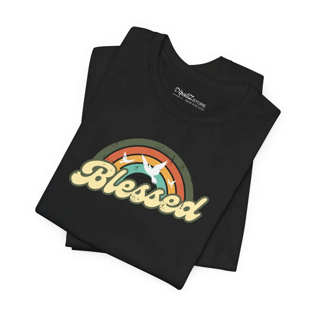 Blessed Christian T-Shirt - Soft Unisex Jersey Tee - DipaliZ