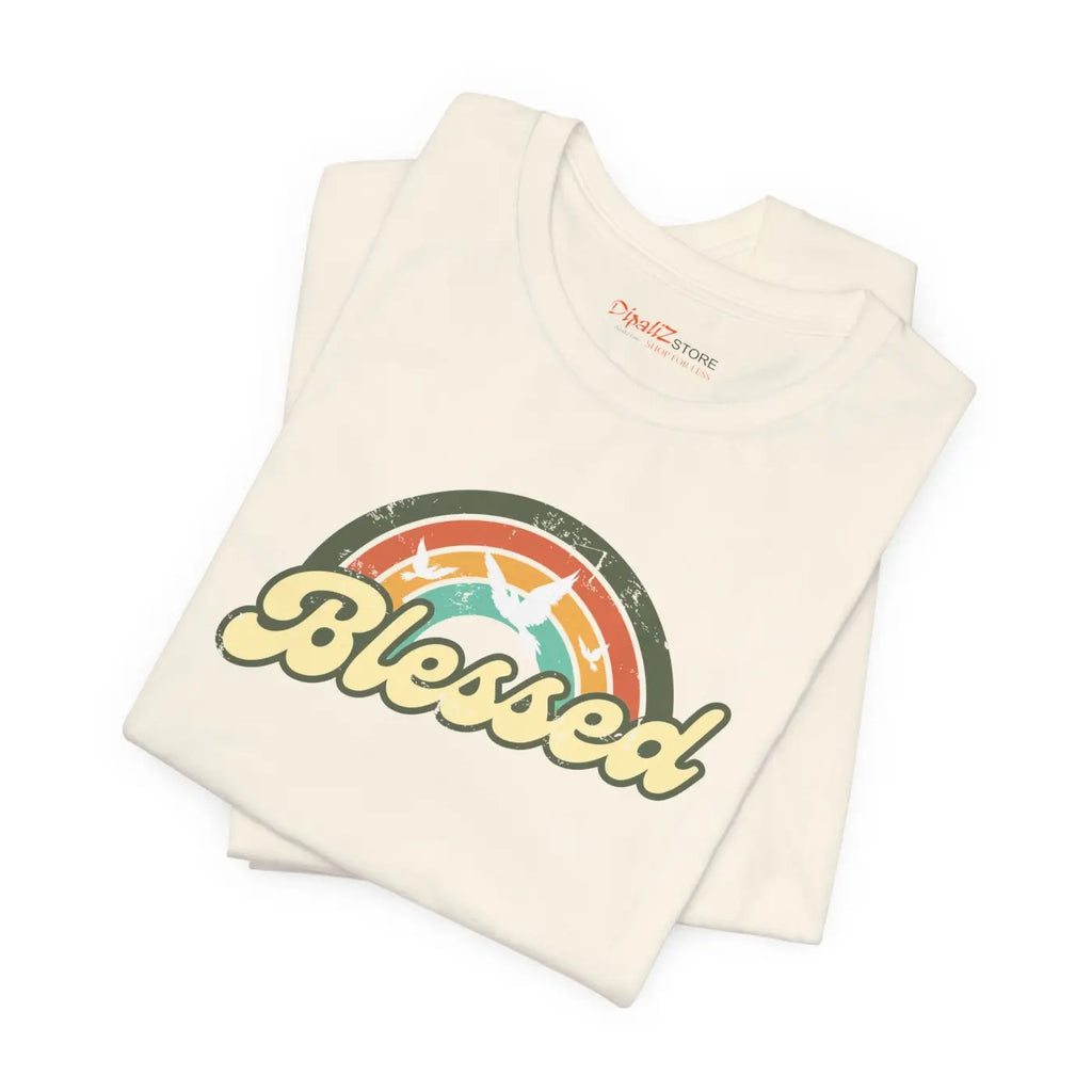 Blessed Christian T-Shirt - Soft Unisex Jersey Tee - DipaliZ