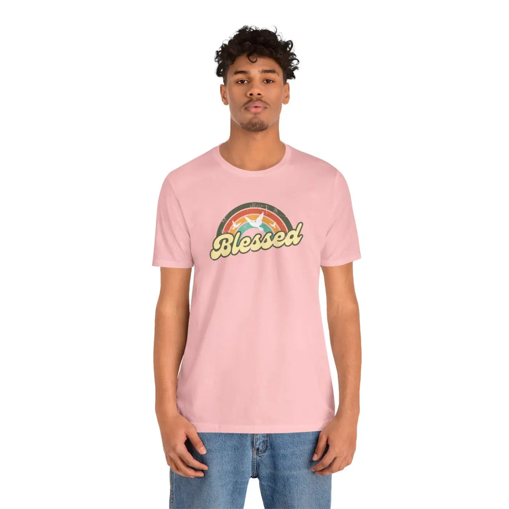 Blessed Christian T-Shirt - Soft Unisex Jersey Tee - DipaliZ