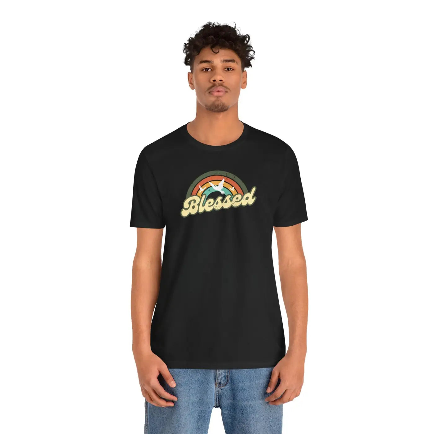 Blessed Christian T-Shirt - Soft Unisex Jersey Tee - DipaliZ