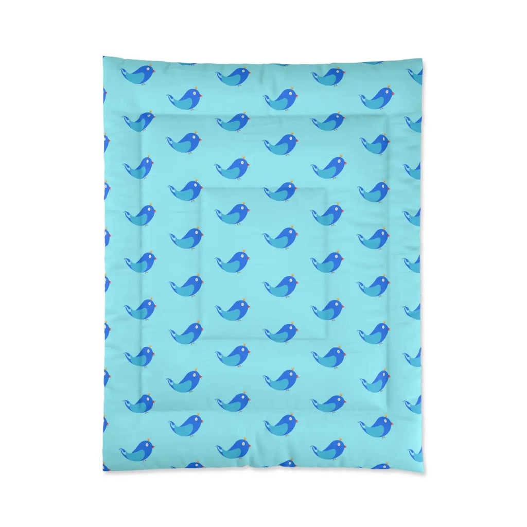 Blue Birds Quilt - Eco-Friendly Gifts for Her - DipaliZ