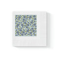 White Coined Napkins - Elegant Party Essential - DipaliZ