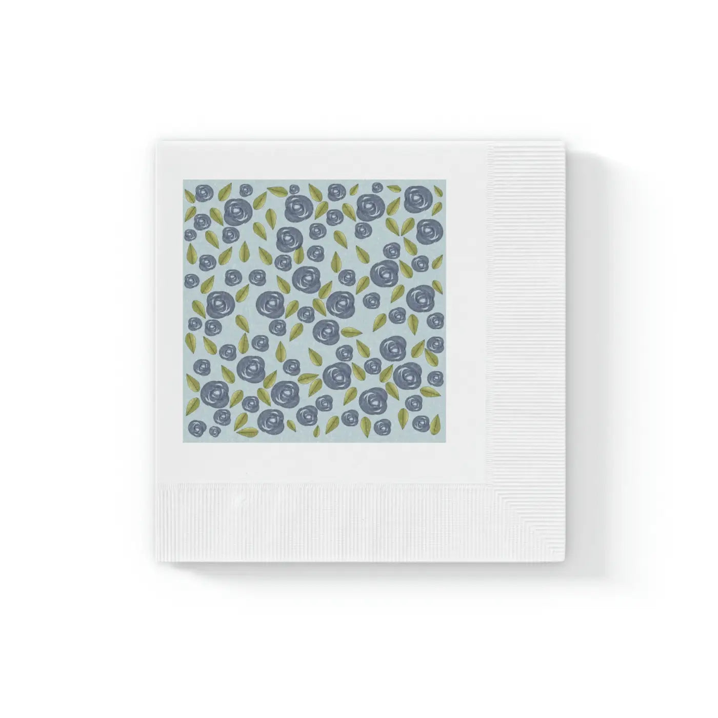 White Coined Napkins - Elegant Party Essential - DipaliZ