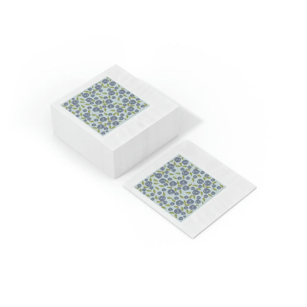 White Coined Napkins - Elegant Party Essential - DipaliZ