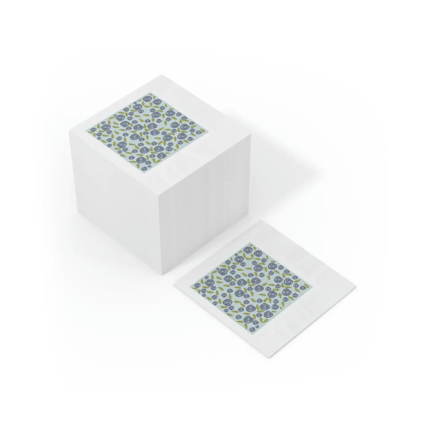 White Coined Napkins - Elegant Party Essential - DipaliZ