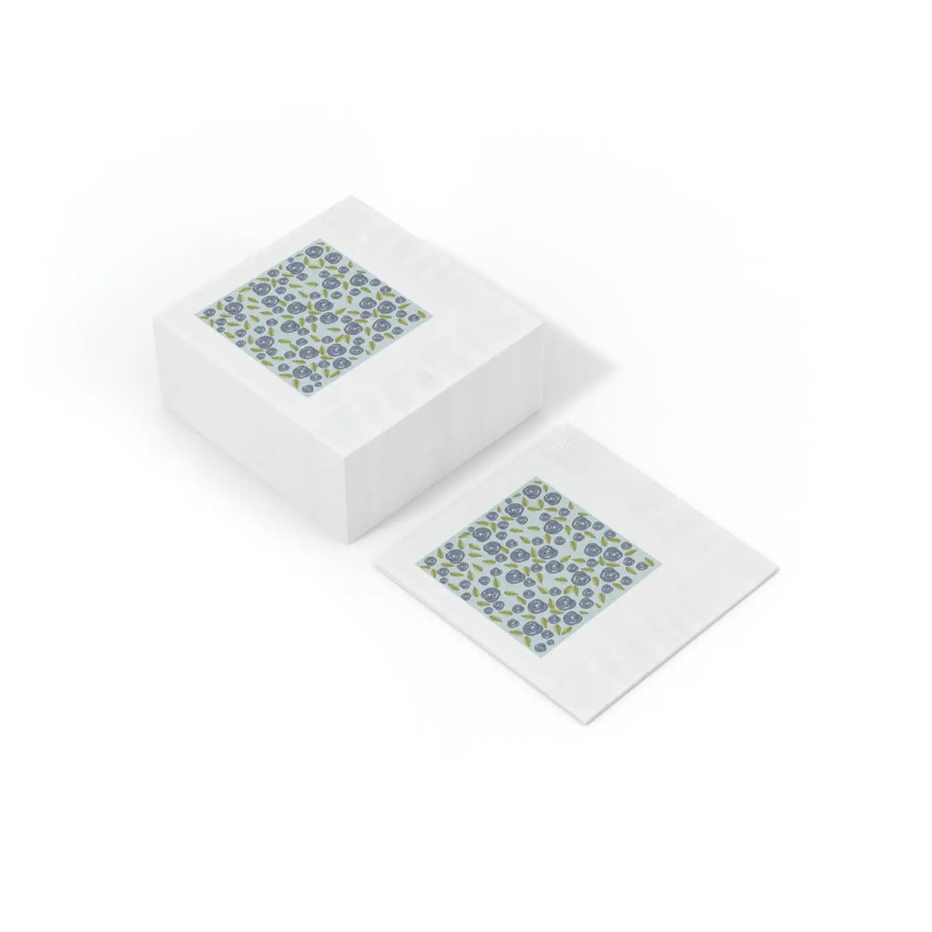White Coined Napkins - Elegant Party Essential - DipaliZ