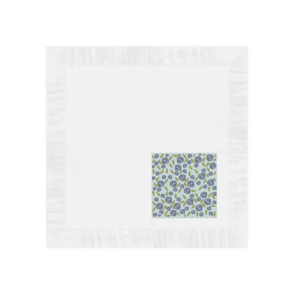White Coined Napkins - Elegant Party Essential - DipaliZ