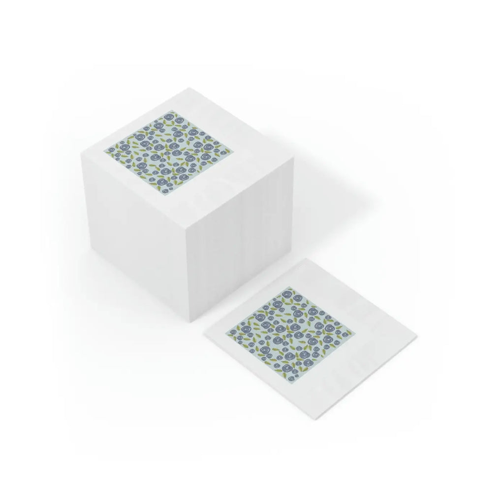 White Coined Napkins - Elegant Party Essential - DipaliZ