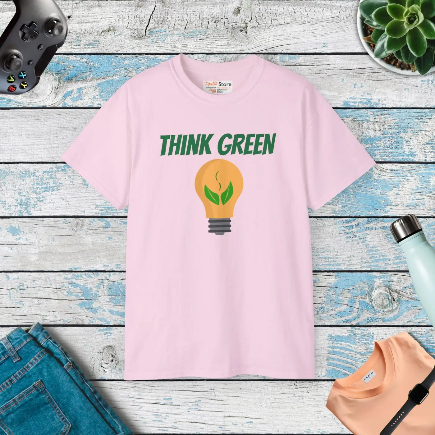 Ultra Cotton Tee - Think Green Eco Comfort - DipaliZ
