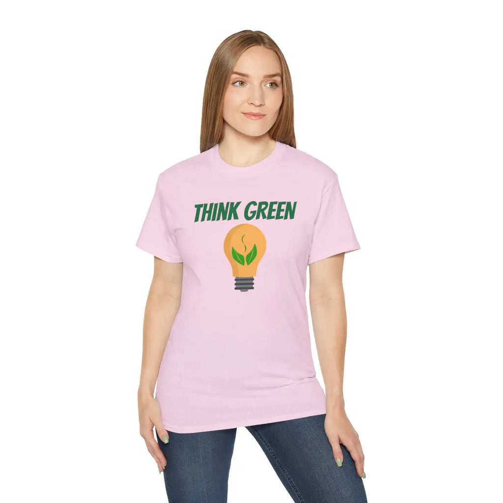 Ultra Cotton Tee - Think Green Eco Comfort - DipaliZ