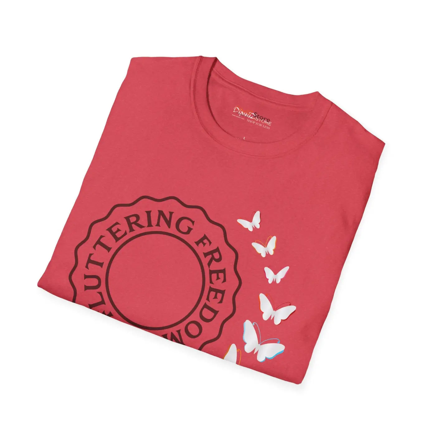 Butterfly T-Shirt - Fluttering Freedom Design - DipaliZ