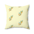 Butterflies Spun Polyester Throw Pillow - Home Decor - DipaliZ
