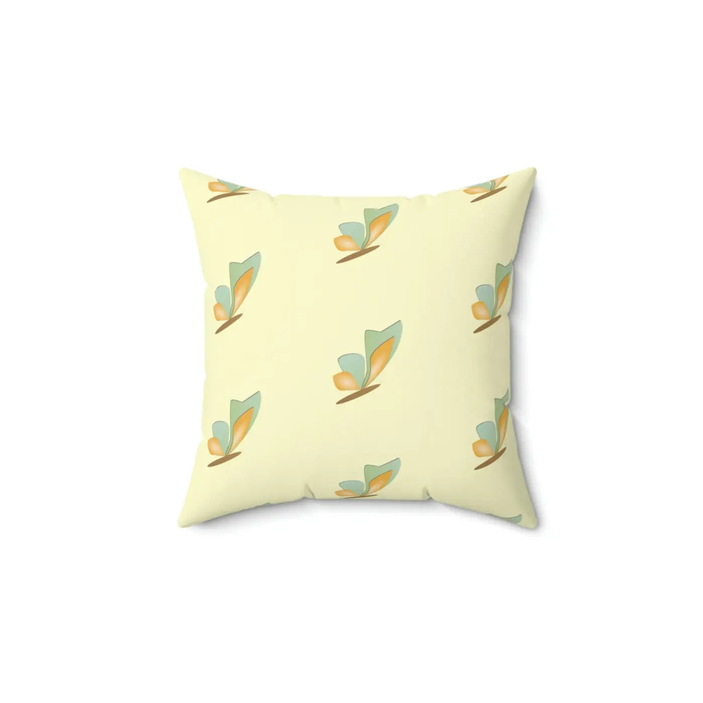 Butterflies Spun Polyester Throw Pillow - Home Decor - DipaliZ